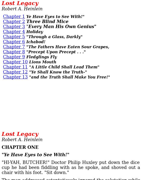 Lost Legacy