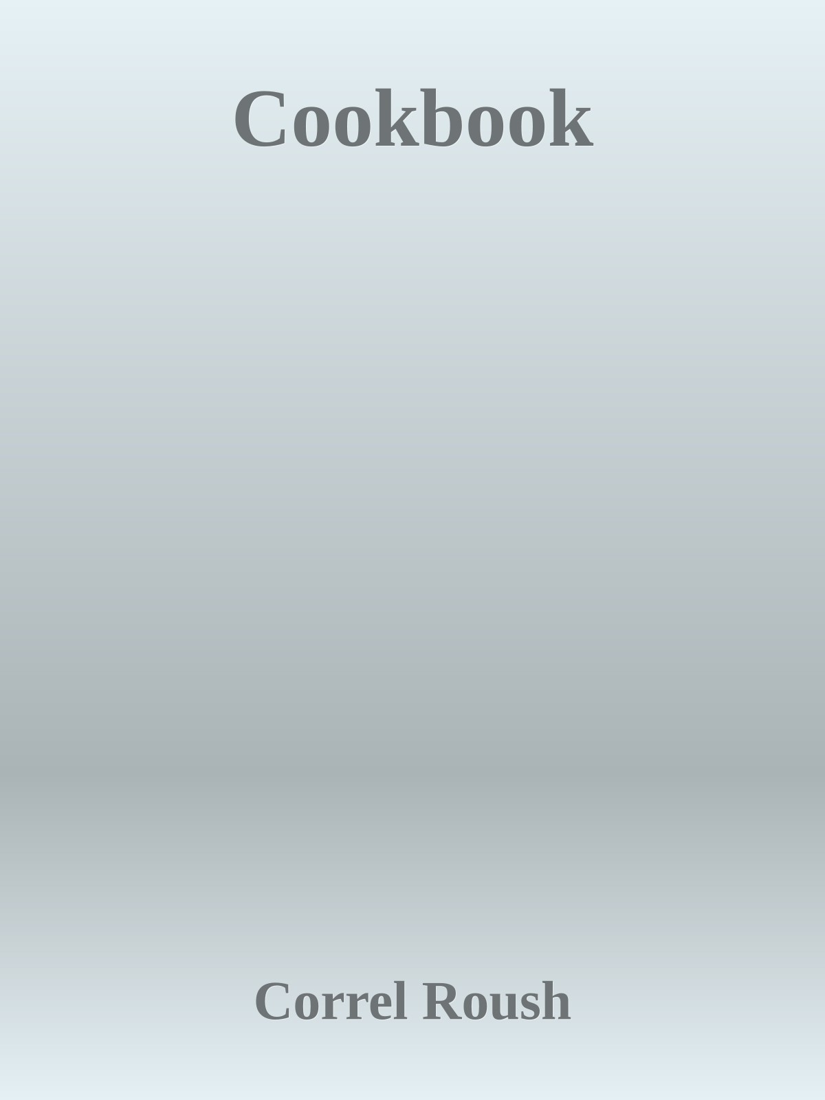 Cookbook