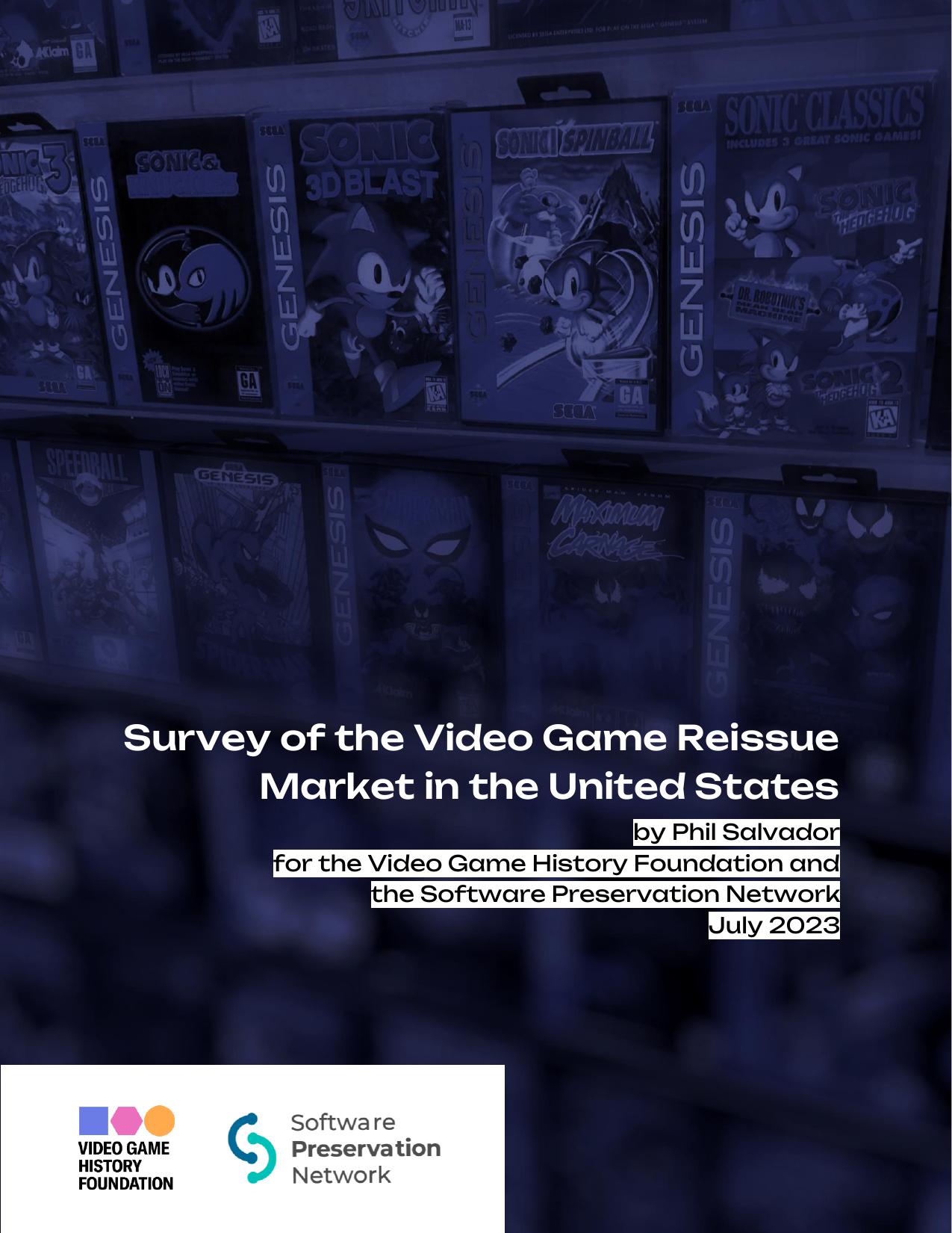 Survey of the Video Game Reissue Market in the United States